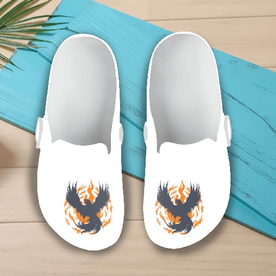 Dark phoenix Slip On Clogs