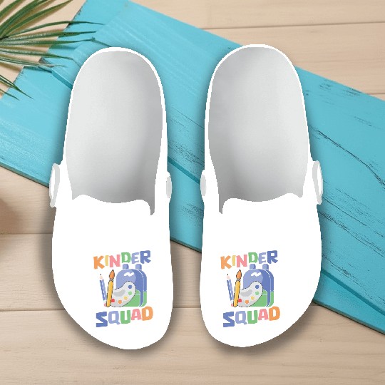 Elementary Teacher Squad Slip On Clogs