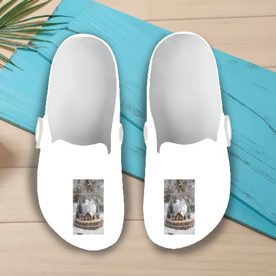 Winter Wonderland: A Miniature Holiday Escape Slip On Clogs