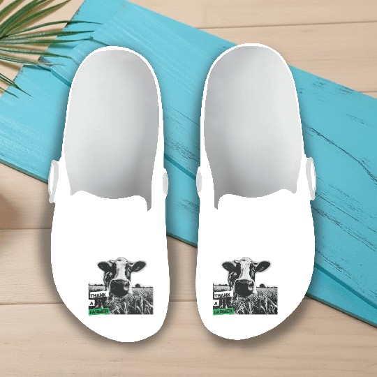 Thank a farmer DESIGN Slip On Clogs