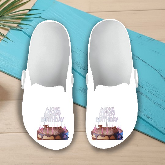 Premify 3D Pop Up Happy Birthday Card with Light & Slip On Clogs