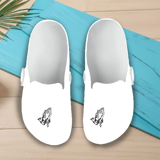 ONLY GOD CAN JUDGE ME Slip On Clogs