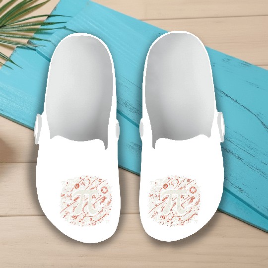 Celebrate Pi Day with a Creative Graphic Slip On Clogs