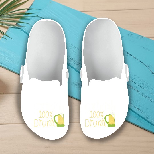 Funny St Patricks Day Slip On Clogs - irish humor