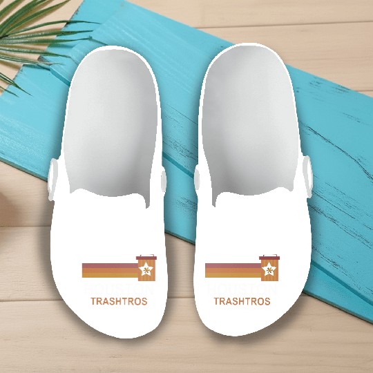 Houston Trashtros Asterisks Slip On Clogs