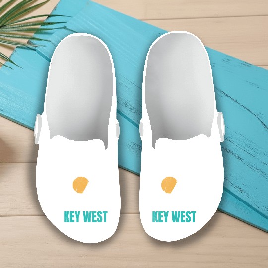 KEY-WEST FLORDIA Sailing West Keys Sailing Outfit Slip On Clogs