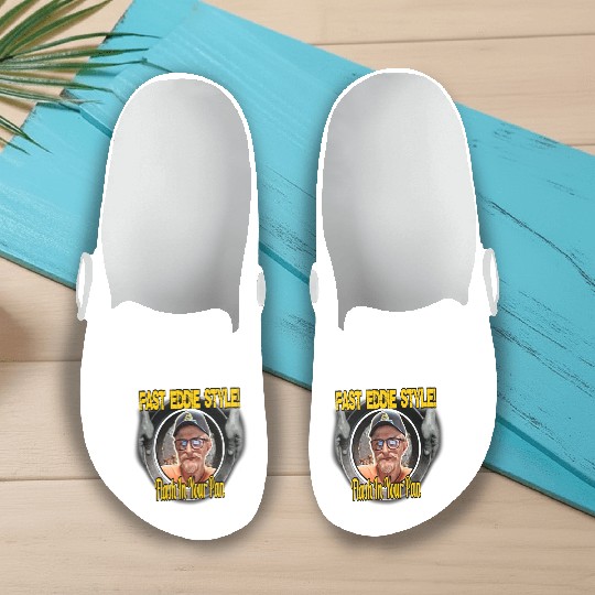 Fast Eddie Style Flash Slip On Clogs