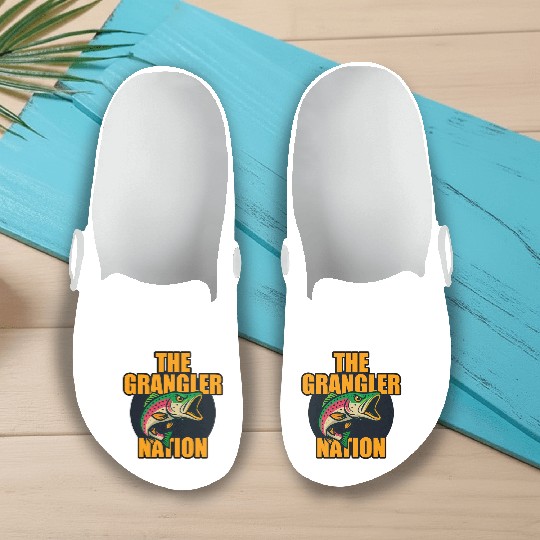 Grangler Nation (Rainbow Trout) Slip On Clogs
