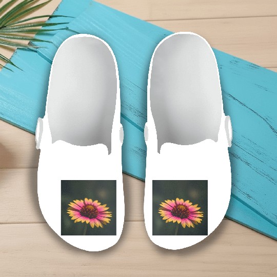 American Wildflower - Elegant Nature Slip On Clogs