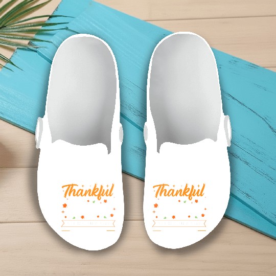 Thanksgiving Teacher Math Teacher Slip On Clogs