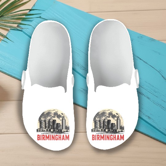 Birmingham City Albm Skyline Full Moon Slip On Clogs