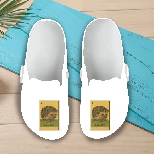 EL ERIZO - THE HEDGEHOG - LA LOTERÍA Slip On Clogs