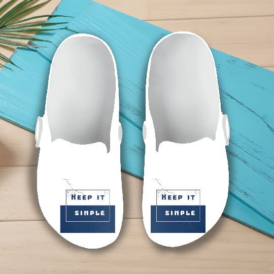 "Keep It Simple" Slip On Clogs