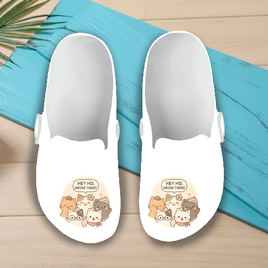 Hey hello meow there!! Slip On Clogs