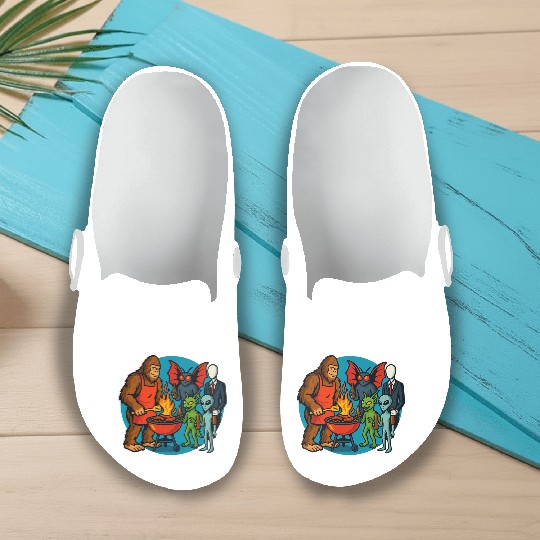 Cryptid Cookout Slip On Clogs