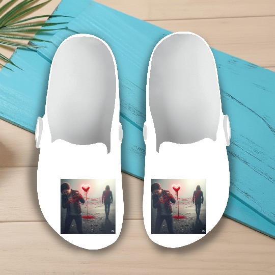 The Bleeding Heart Slip On Clogs