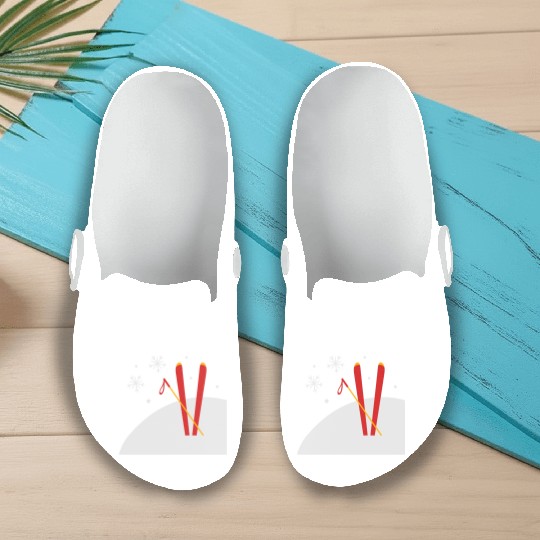 Skiing 3 Slip On Clogs