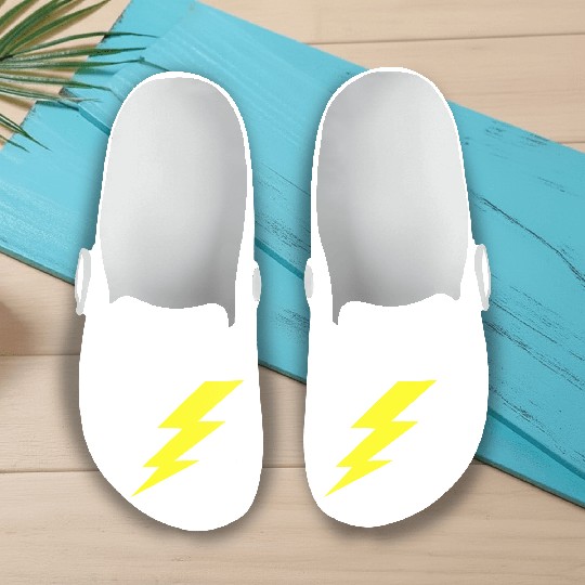 Lightning Bolt Slip On Clogs
