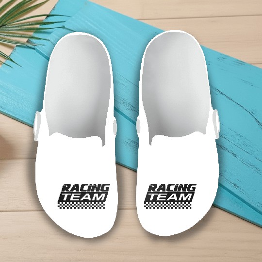 racing team Slip On Clogs