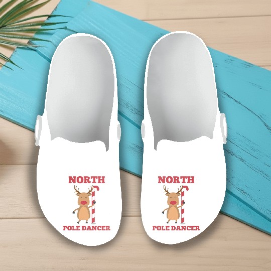 North Pole Dancer Slip On Clogs
