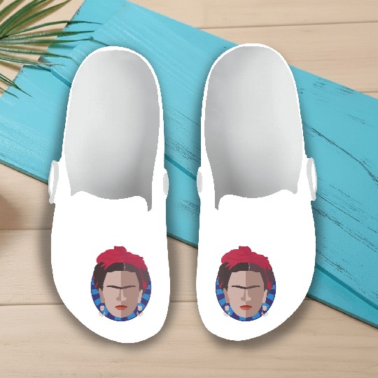 TGIF | Thank God it's Frida Kahlo Slip On Clogs
