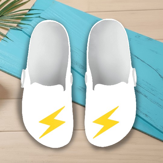 Lightning Bolt Slip On Clogs