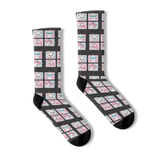 Aristocats Socks, Marie Aristocats Socks, Disney Cat Socks, Funny Marie Aristocats, Disney Girls Trip