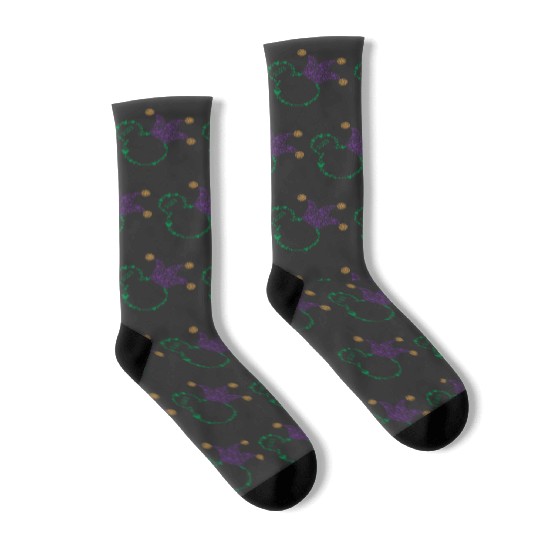 Mardi Gras Disney Trip, Matching Disney Socks, Mardi Gras 2023
