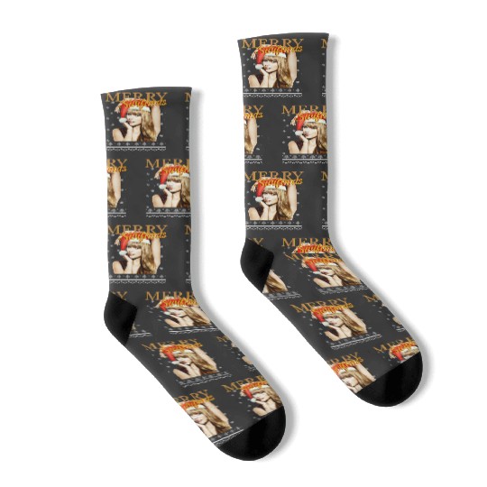 Discover Merry Swiftmas Taylor Christmas Socks