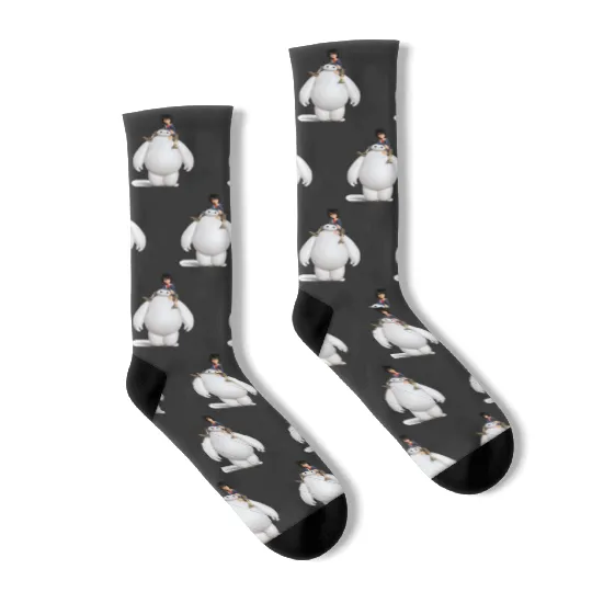 Disney Big Hero 6 Baymax Hero Robot Socks