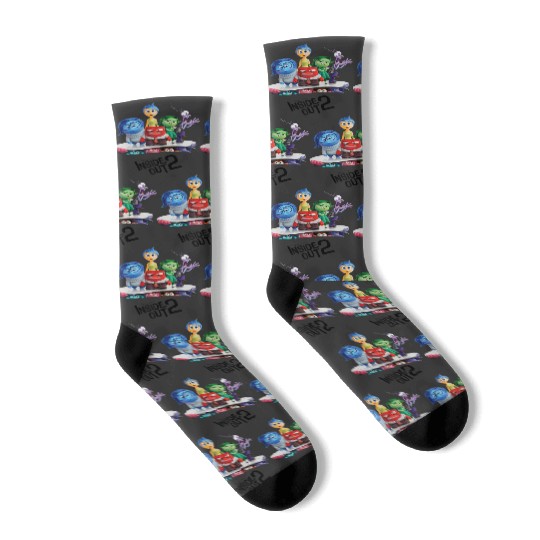  disneys And Pixars Inside Out 2 New Emotions  Poster Gifts Socks