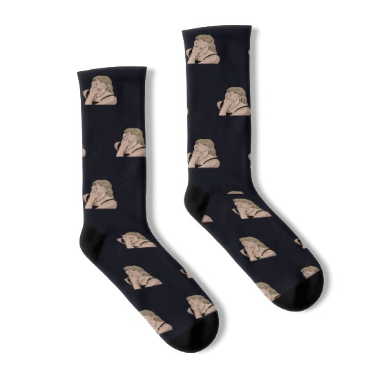 Taylorr Swift Travis Kelce ii Socks