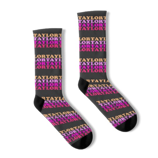 Discover name lover Taylor version for who love  (8) Socks