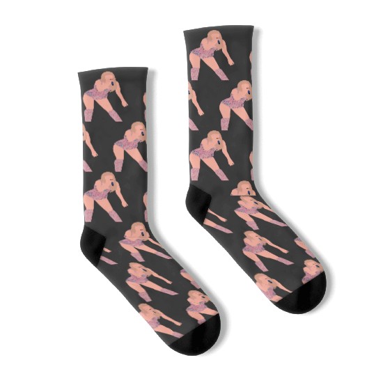 Eras Tour Lover Outfit Art Socks