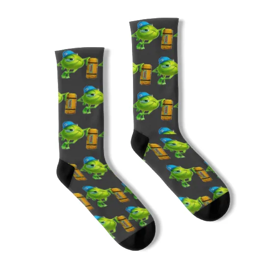 Disney-Parks Monsters Inc Mike Wazowski Socks