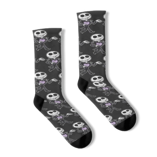 disneys The Nightmare Before Christmas Small Pocket Jack Socks
