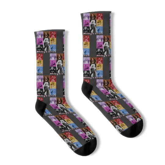 Miley Cyrus Eras Tour Socks