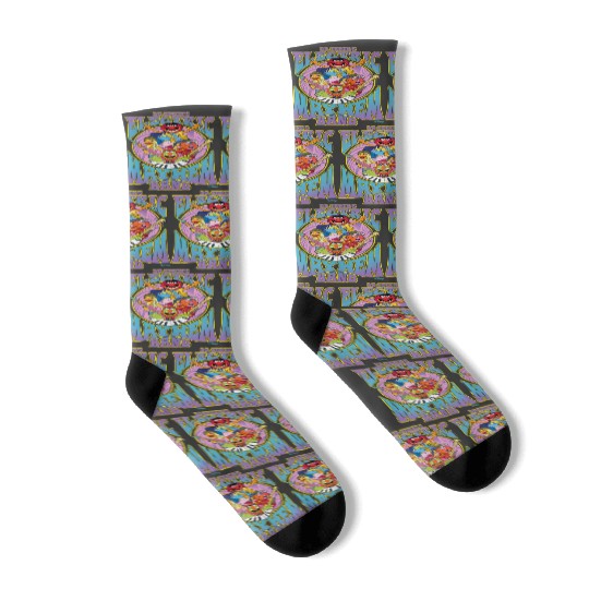 disneys The Muppets Dr Teeth's Electric Mayhem Band Socks