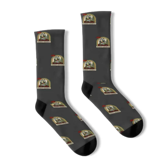 disneys Pinocchio Jiminy Cricket Established 1940 Socks