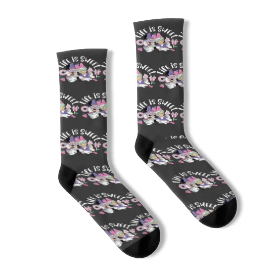 Disney - Minnie Daisy Life Is Sweet Socks