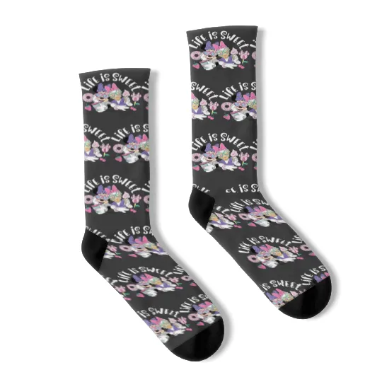 Disney - Minnie Daisy Life Is Sweet Socks