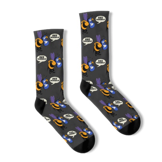 disneys Aladdin Genie Bee Yourself Big Chest Portrait Socks