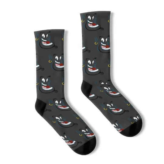 Disney Aladdin Genie Face Socks