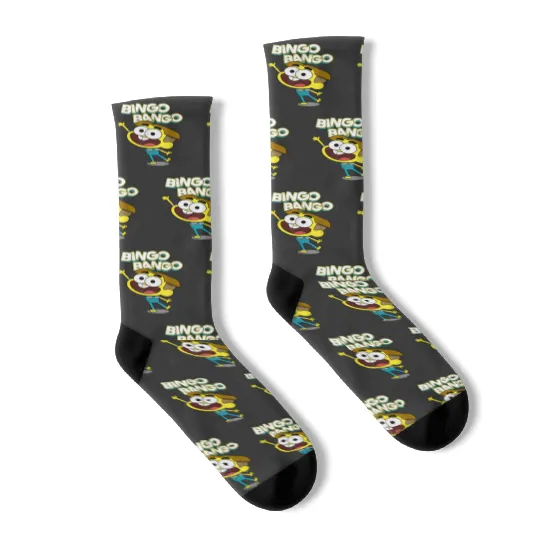 Disney Channel Big City Greens Cricket Bingo Bango Socks