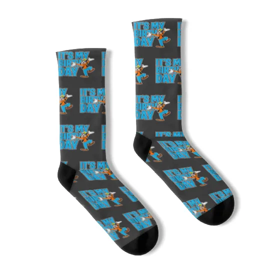 Disney Goofy Birthday Socks