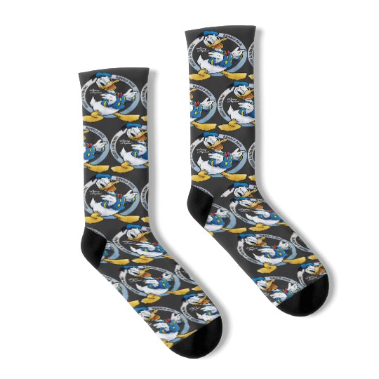 Disney Donald Duck 90th Anniversary Feisty Fabulous Legend gifts trends Socks