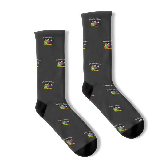 Disney Mickey And Pluto Holiday Cheer Christmas Socks