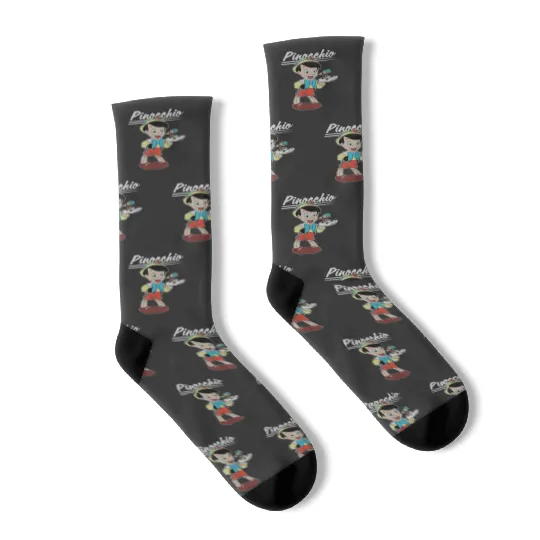 Disney Pinocchio and Jiminy Cricket Socks