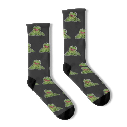 Disney The Muppets Simply Green K the frog Socks