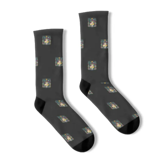 Disney Beauty And The Beast Belle Portrait Tee Socks